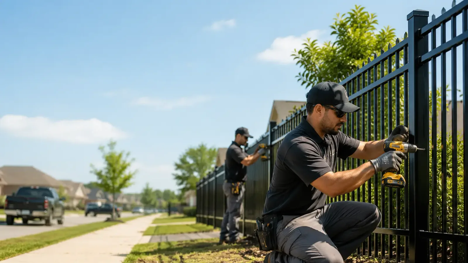 Metal Fence Installation in Glencoe, AR